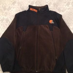 Team Apparel Cleveland Browns zip up jacket.
